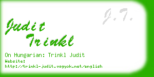 judit trinkl business card